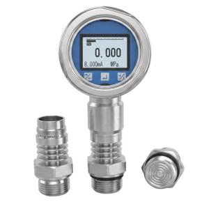 Pressure Gauge Horizontal Meter Head (G3/4, Flat Diaphragm, Three Cooling Fins)